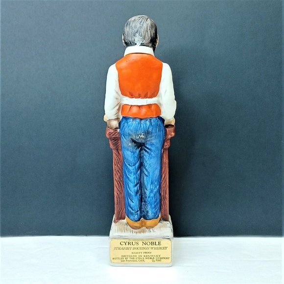 1974 Haas Bros Cyrus Noble Mine Assayer's Office 6"Whiskey Decanter Empty AS IS - Picture 4 of 9